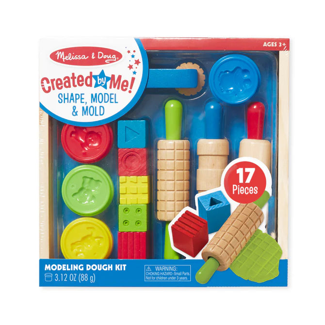 Melissa And Doug Created by Me! Shape, Model & Mold Modeling Dough Craft Kit
