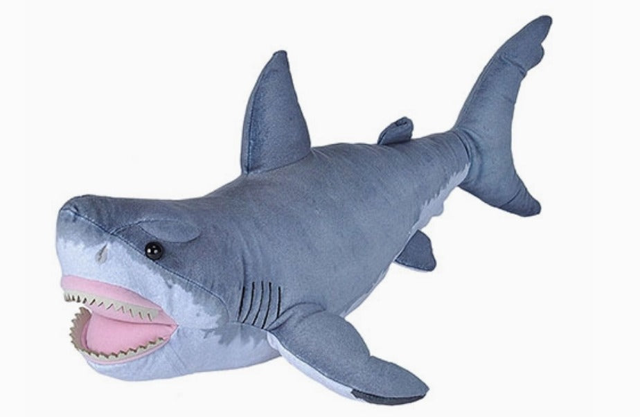 Wild Republic Living Ocean Great White Shark Stuffed Animal 20