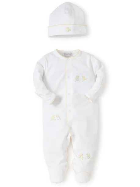 Kissy Kissy Hatchings Footie & Hat Set