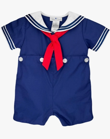 Petit Ami Nautical Sailor Bobby Suit