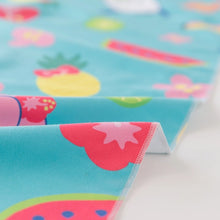 Bumkins Reversible Roll & Go Blanket, Hello Kitty & Friends Tropical