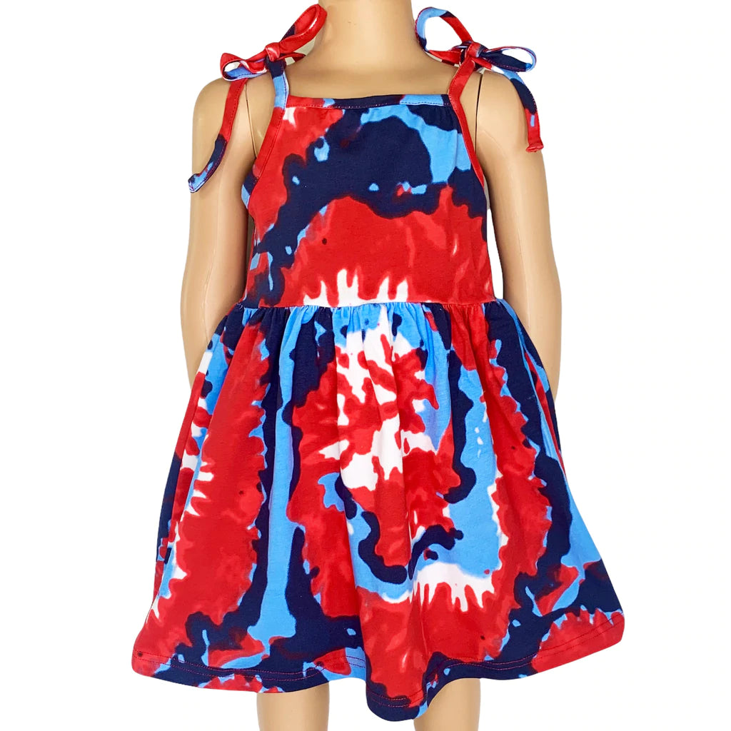 Ann Loren - 4th of July Tie Dye Dress