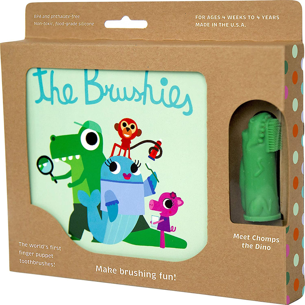 The Brushies Book and Silicone Toothbrush