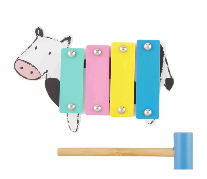 Mudpie Cow Xylophone Toy