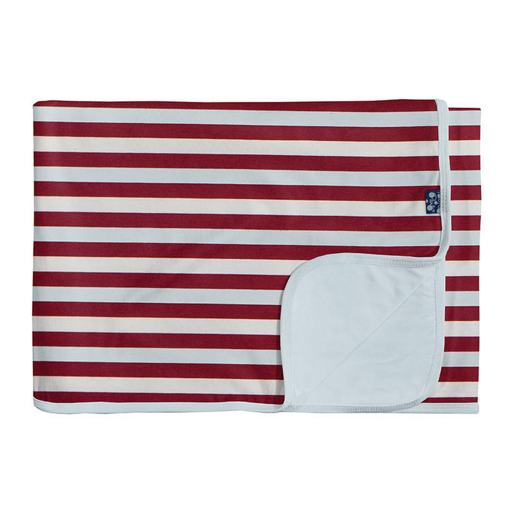Kickee Pants Print Toddler Blanket Playground Stripe