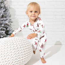 Bellabu Bear Christmas Pajamas: The Elf On the Shelf Bamboo Convertible Sleepwear