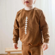 Burt's Bees Baby Acid Wash Football Infant Sweatshirt Set