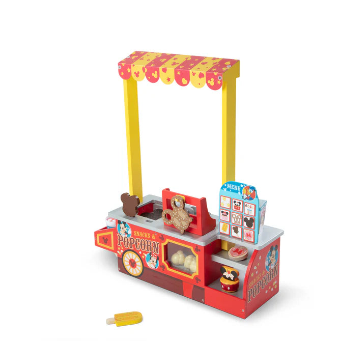 Melissa And Doug Disney Snacks & Popcorn Wooden Food Counter