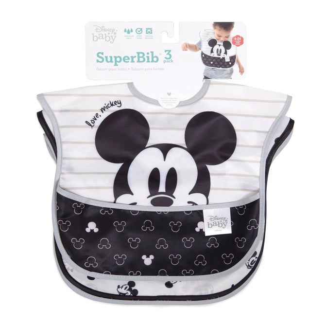 Bumkins Superbib® 3 Pack: Love, Mickey