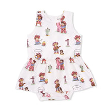 Angel Dear Vintage Cowgirls - Bodysuit with Skirt