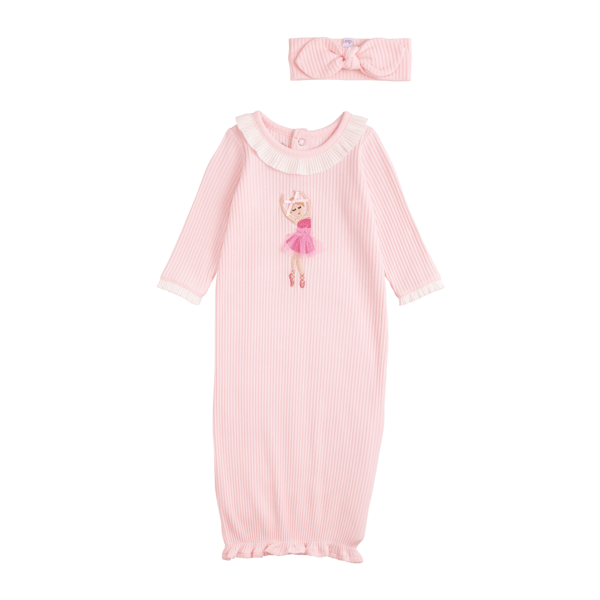 MUDPIE BALLET GOWN PINK 2 PIECE SET