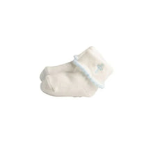 MUDPIE FOLDOVER CROSS SOCKS 0-6M