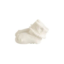 MUDPIE FOLDOVER CROSS SOCKS 0-6M