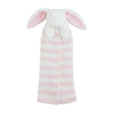 Mudpie Musical Bunny Chanille Cuddle Pal (Blue and Pink)
