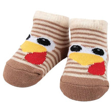 Thanksgiving Turkey Baby Bib & Sock Set 0-6M