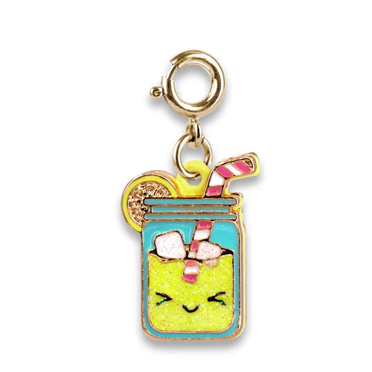 Charm It - Gold Glitter Lemonade Charm