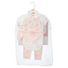 8-Piece Baby Gift Set - Pink Floral Print