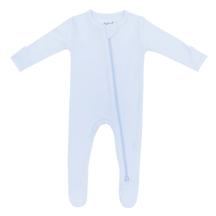 Kyte Baby Zippered Footie in Mist