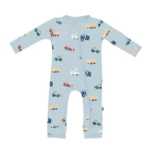 KYTE BABY Zippered Romper in Construction