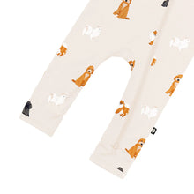 Kyte Baby Zippered Romper in Fluffy Dog