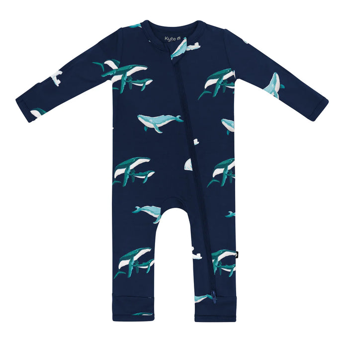 Kyte Baby Zippered Romper in Humpback