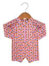 Oranges / Sonny Rashguard Swimsuit / Upf 50+