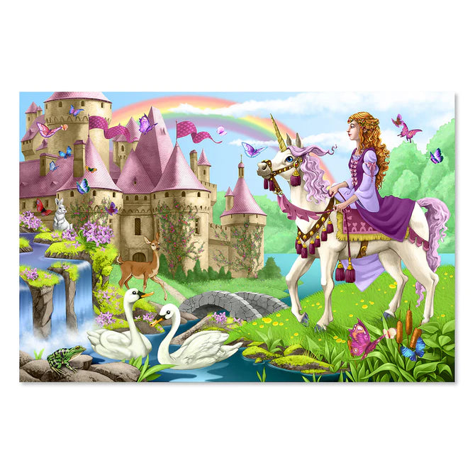 Melissa And Doug Fairy Tale Castle Floor Puzzle