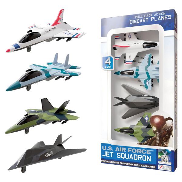 US Air Force Jet Squadron Diecast Set