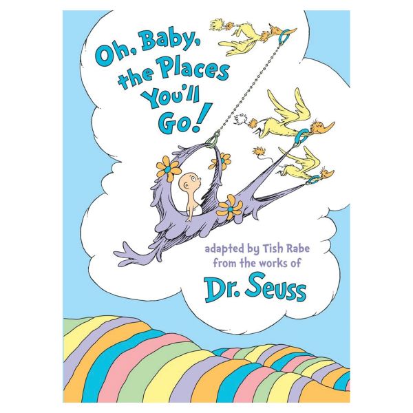 Dr Seuss Oh Baby The Places You'll Go Hardcover Book