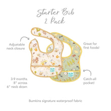 Bumkins Starter Bib 2 Pack: Camp Friends & Camp Gear