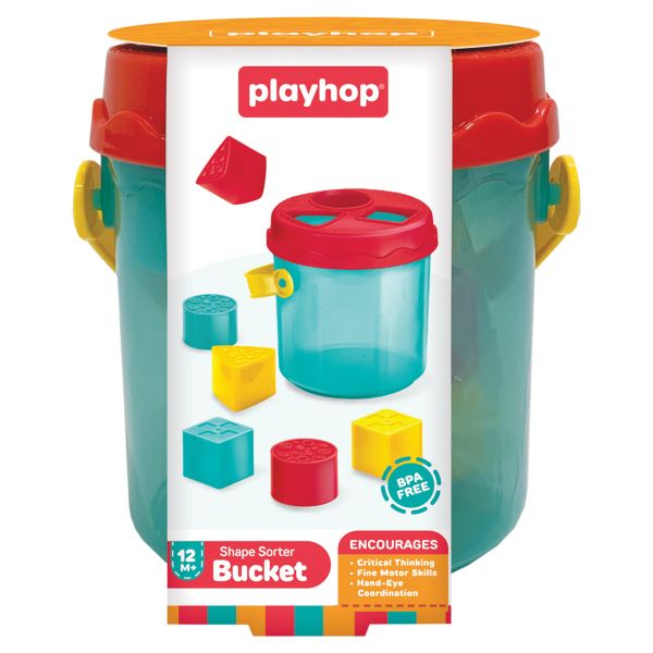 Playhop Shape Sorter Bucket