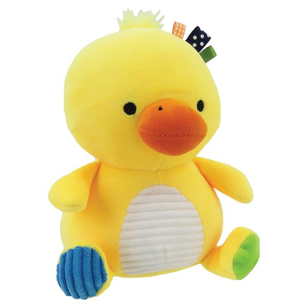 Snugglezoo Plush Sensory Baby Toy - Chick