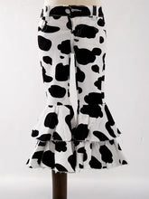 Clover Cottage Cow Denim Flares