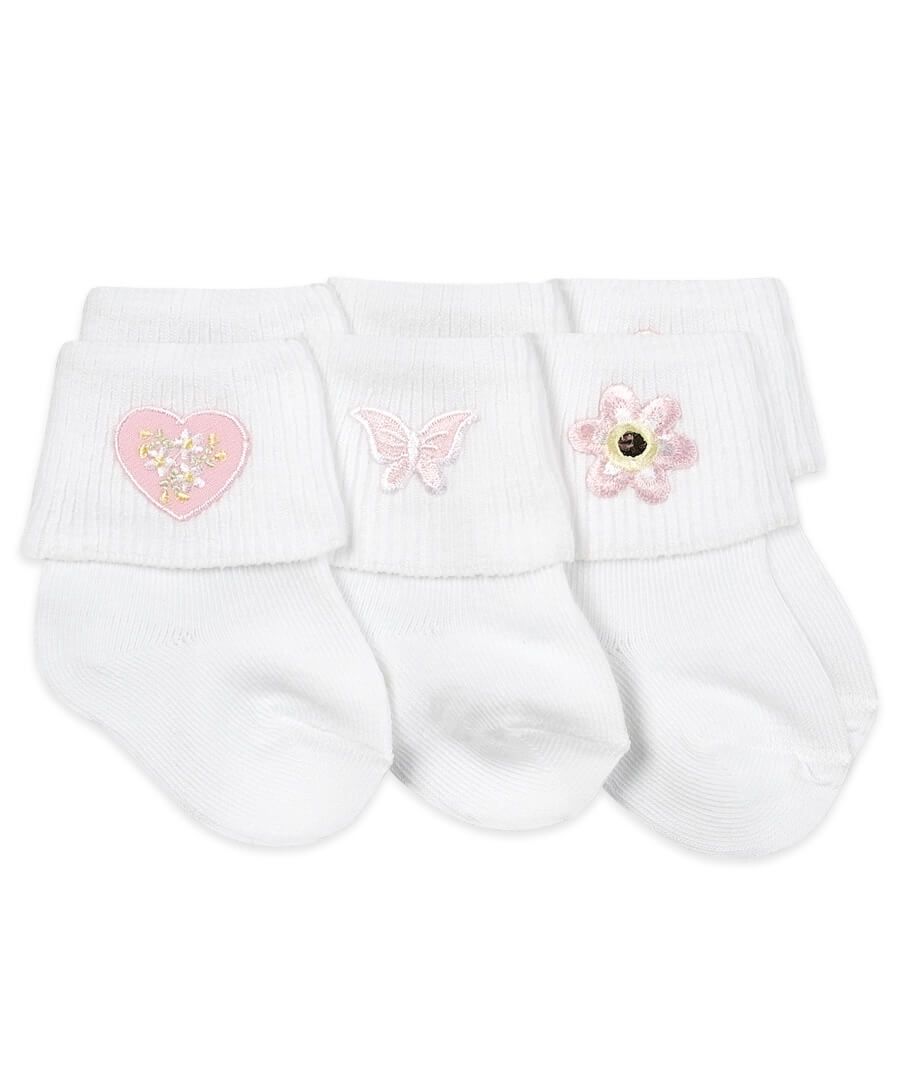 Jefferies Socks Girl Applique Collection Assortment