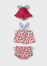 Mayoral Strawberry Swim 3-piece Set