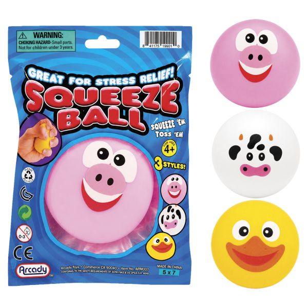 Animal Squishy Squeeze Balls