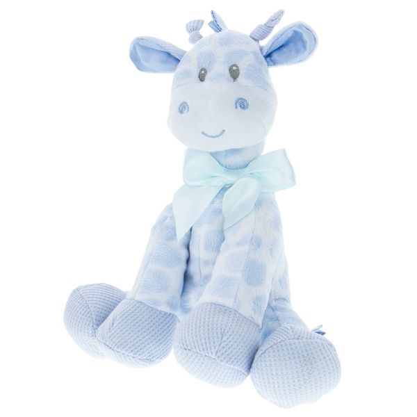Kellis Plush- Blue Giraffe Rattle