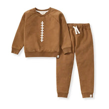 Burt's Bees Baby Acid Wash Football Infant Sweatshirt Set