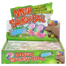 Clear Smooth Colorful Orb Ball Stress Toy