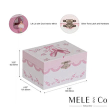 Mele and Co Clarice Girl's Musical Ballerina Jewelry Box