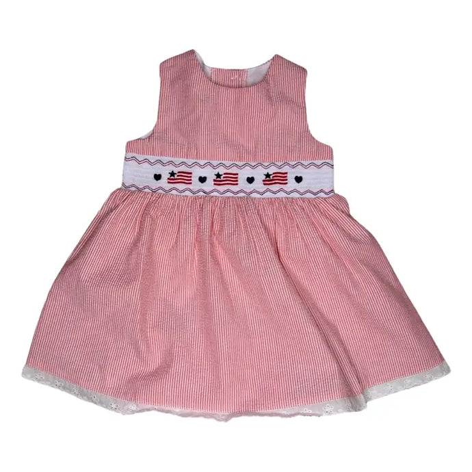 Good Lad Toddler Thru Sleeveless Sundress Flags