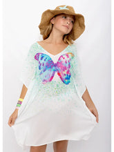 Butterfly Mint Splash Cover Up