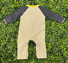 Halloween Stripes Castle Baby Boy Romper