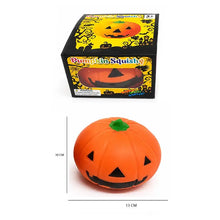 Jumbo Halloween Pumpkin Squeeze Squishy Stress Relief Toy