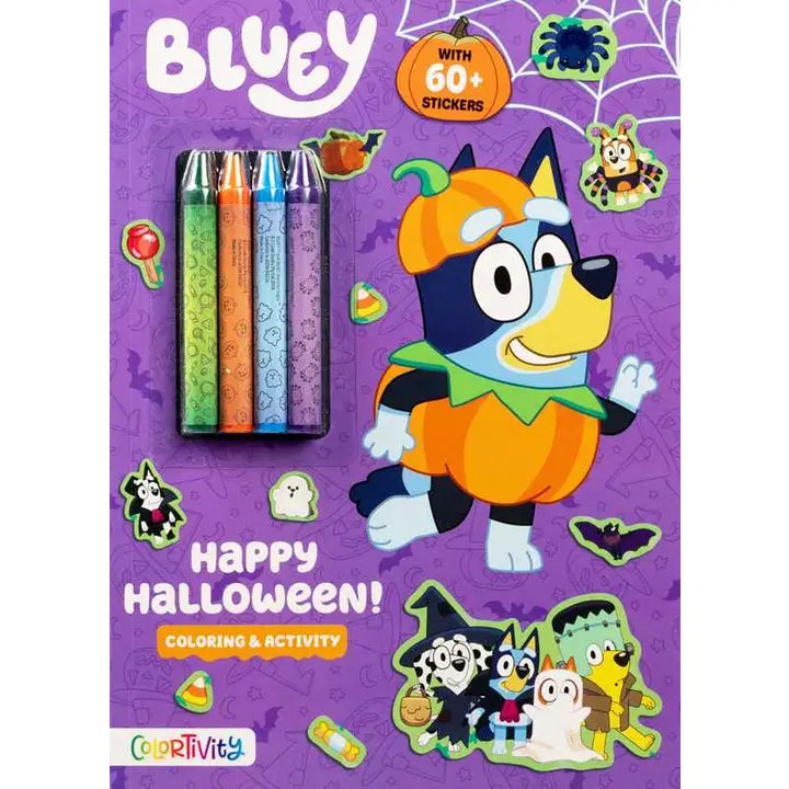 Grace Baranowski Bluey Colortivity: Happy Halloween!