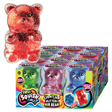 Light-Up Glitter Squish Bear