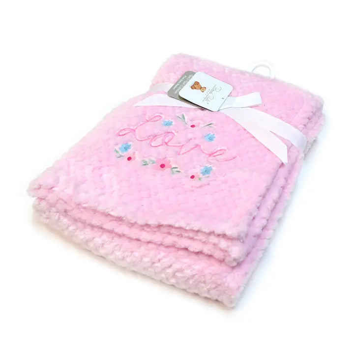 René Rofé® Super Soft Popcorn Plush Baby Blanket
