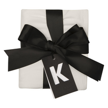 Kickee Pants Print Swaddling Blanket in Lakeside Stripe