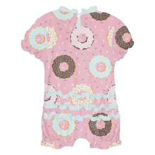 Kickee Pants Print Ruffle Romper in Cake Pop Donuts and Sprinkles (6-12 Months)