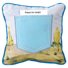 Inspirational Prayer Pillow - Blue